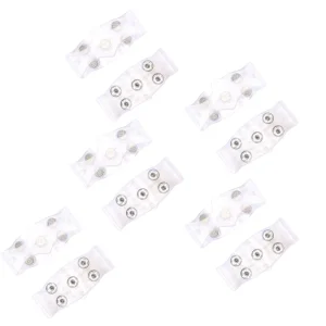 5 Pairs 5 Spikes Antislip Ice Cleats For Shoes Cold Weather Walking Safety Gear
