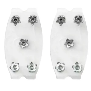 Nonslip Crampon Traction Ice Cleats With 5 Spikes For Hiking Boot Ice Walking